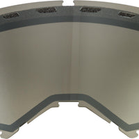 Fly Racing Dual Lens With Vents Adult Silver Mirror/smoke - Apparel Collection