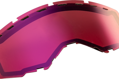 Fly Racing Dual Lens With Vents Adult W/ Pink Mirror/rose - Apparel Collection