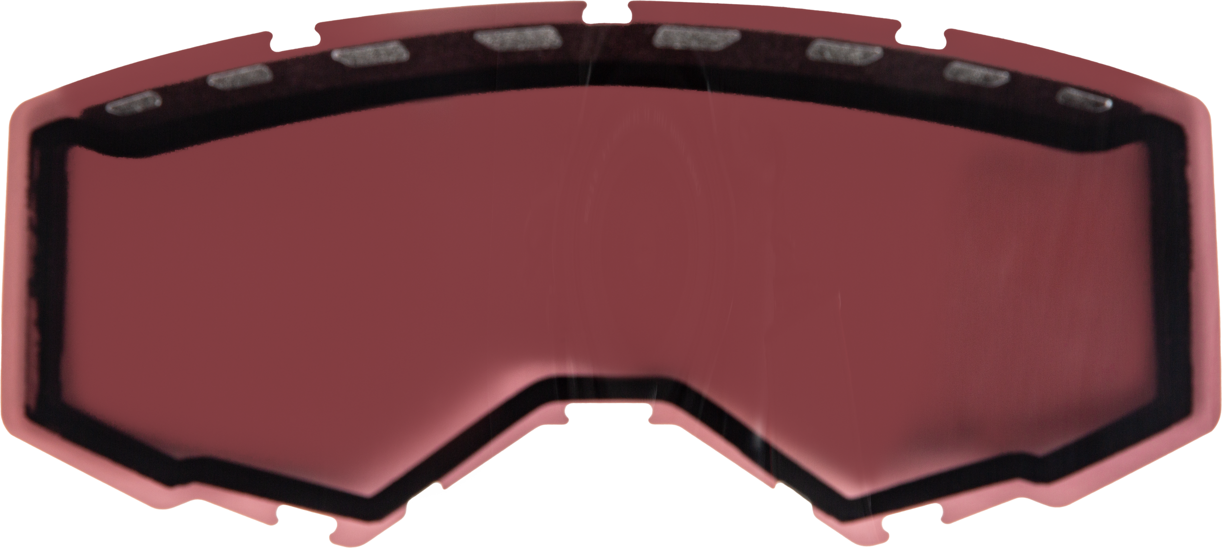 Fly Racing Dual Lens With Vents Adult W/silver Mir/polar Rose - Apparel Collection