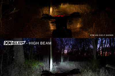 Xk Glow Dual Sport Headlight Kit Ktm Offroad Collection