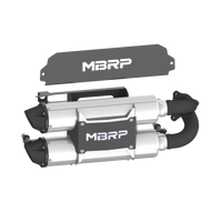 Mbrp Dual Stack S/o Mflr Pol - Atv Performance Products