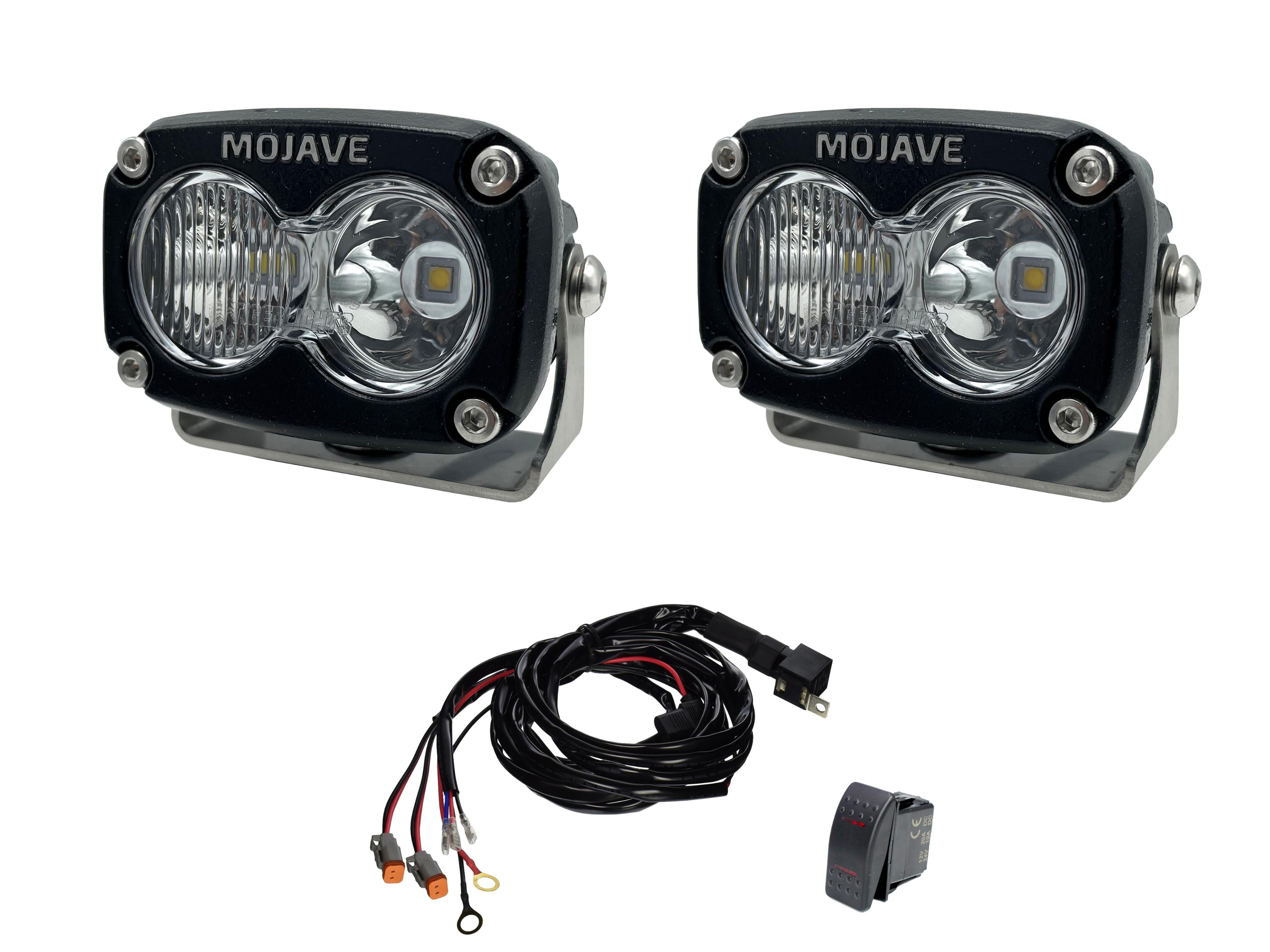 Tiger Lights Dual Tlm2x3 Kit W/ Harness - Atv Performance Products