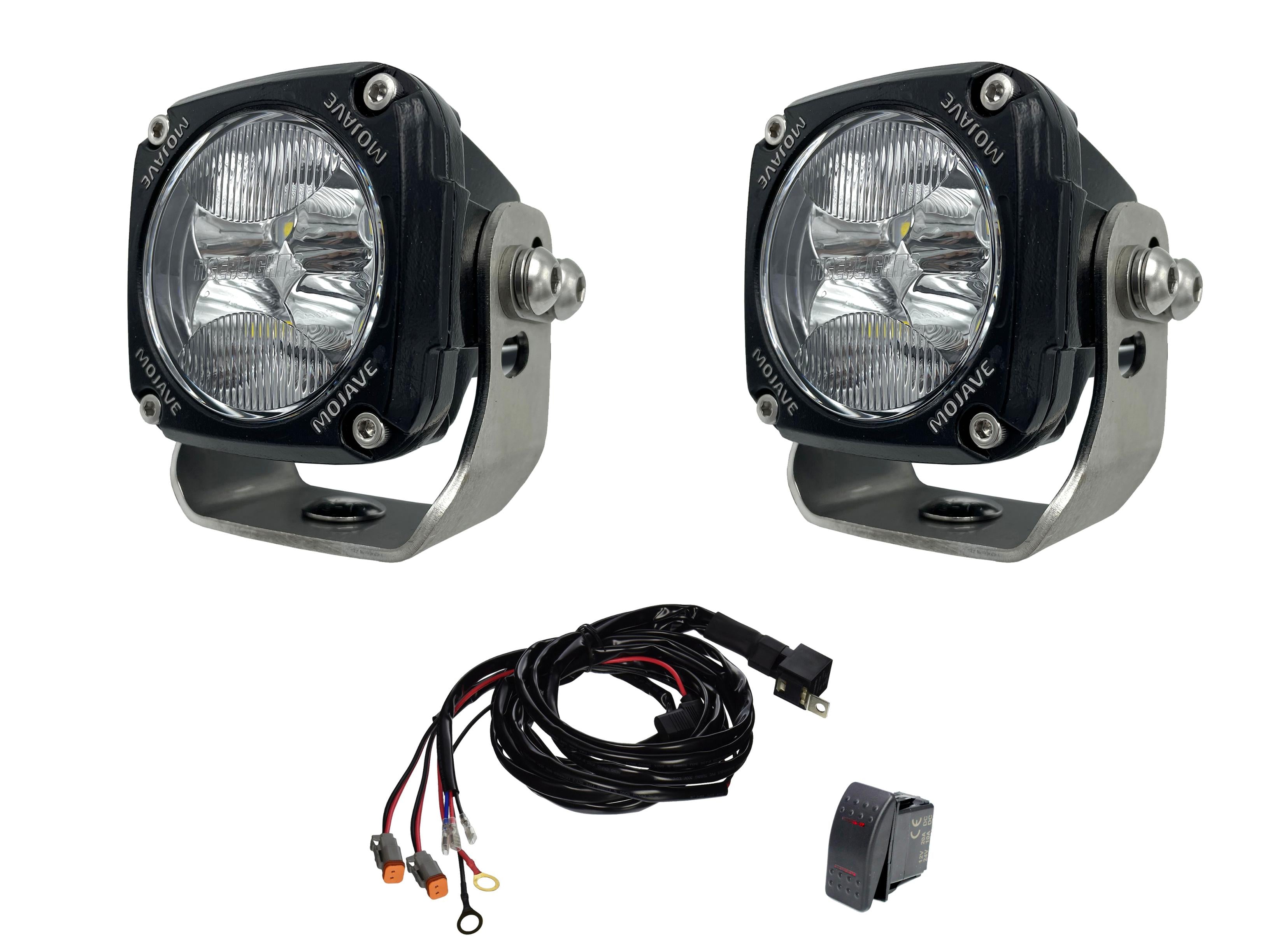 Tiger Lights Dual Tlm3 Kit W/ Harness - Atv Performance Products