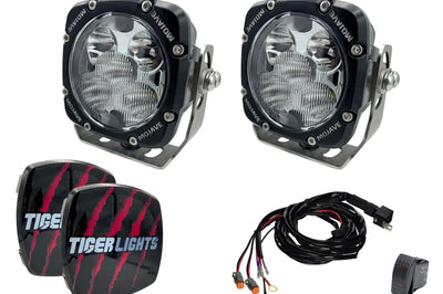 Tiger Lights Dual Tlm4 Kit W/ Harness - Atv Performance Products