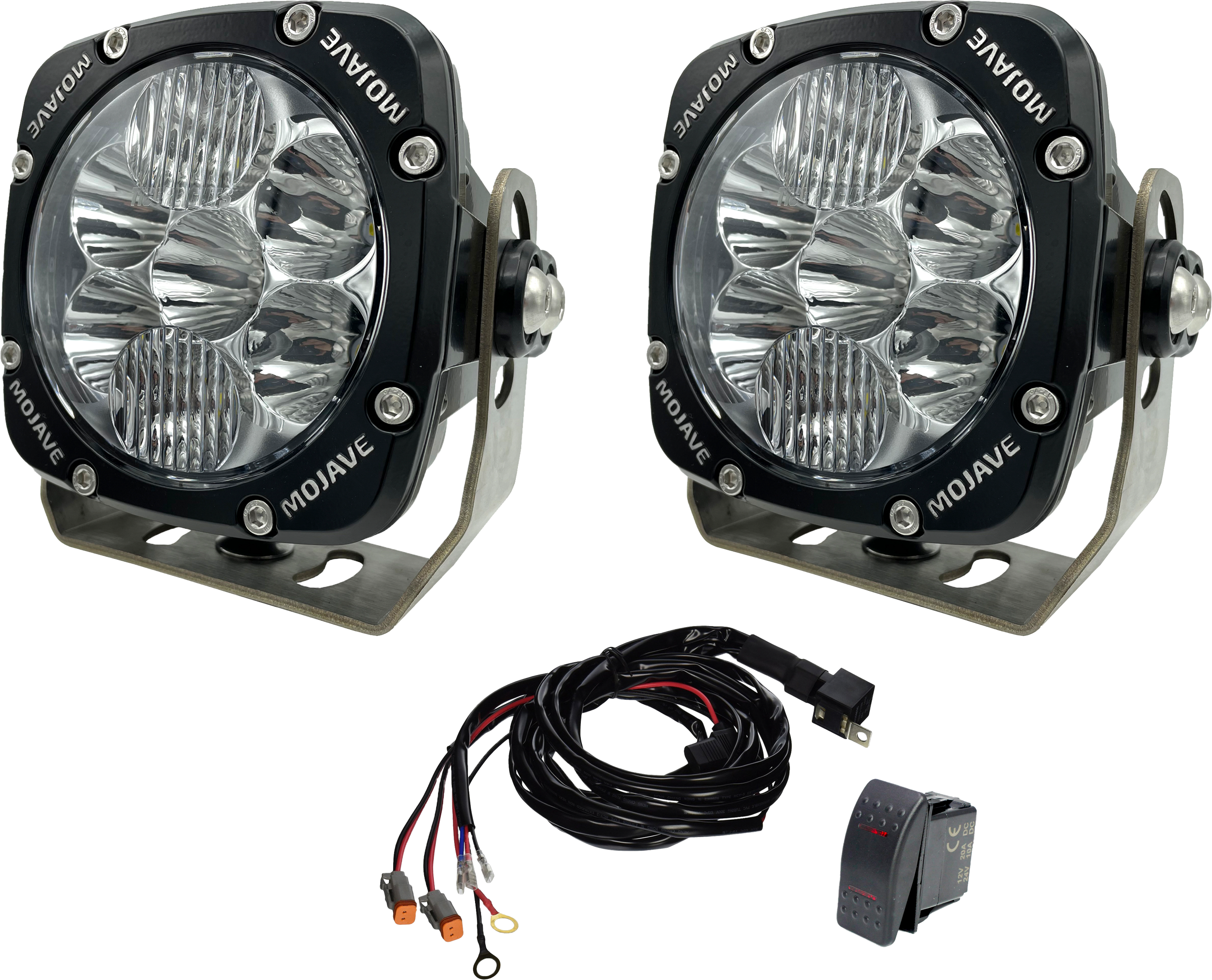 Tiger Lights Dual Tlm5 Kit W/ Harness - Atv Performance Products