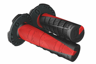 Scott Duece Grip Black/black - Black/Neon Red - Watercraft Collection