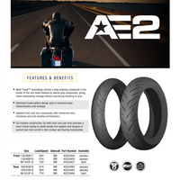 Dunlop AE2 Bias Front Tire - 130/60B19 M/C 61H TL - Tires