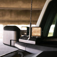 DV8 Offroad 21-22 Ford Bronco A-Pillar Pod Light Mounts - Lights
