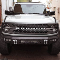 DV8 Offroad 21-22 Ford Bronco A-Pillar Pod Light Mounts - Lights