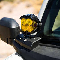 DV8 Offroad 21-22 Ford Bronco A-Pillar Pod Light Mounts - Lights
