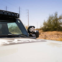 DV8 Offroad 21-22 Ford Bronco A-Pillar Pod Light Mounts - Lights