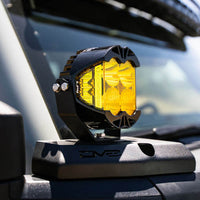 DV8 Offroad 21-22 Ford Bronco A-Pillar Pod Light Mounts - Lights