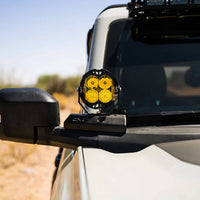 DV8 Offroad 21-22 Ford Bronco A-Pillar Pod Light Mounts - Lights