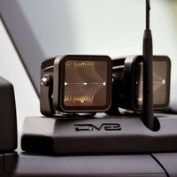 DV8 Offroad 21-22 Ford Bronco A-Pillar Pod Light Mounts - Lights
