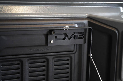 DV8 Offroad Jeep JL Tailgate Mounted Table (Trail Table) - Black - Truck Bed Accessories