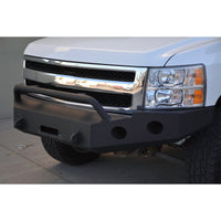 DV8 Offroad 07-13 Chevrolet Silverado 1500 Front Bumper - Black Powdercoat - Bumpers Grilles & Guards