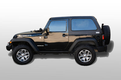 DV8 Offroad 07-18 Jeep Wrangler JK 2 Piece Fast Back Hard Top Door (Dropship Only) - Exterior Styling