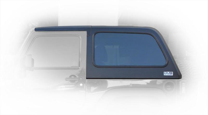 DV8 Offroad 07-18 Jeep Wrangler JK 2 Piece Fast Back Hard Top Door (Dropship Only) - Exterior Styling