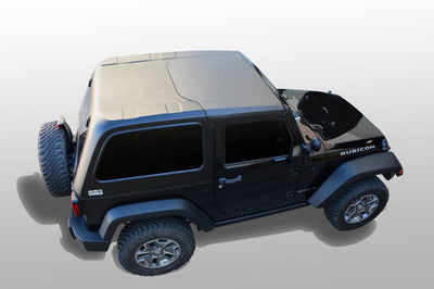 DV8 Offroad 07-18 Jeep Wrangler JK 2 Piece Fast Back Hard Top Door (Dropship Only) - Exterior Styling