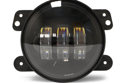 DV8 Offroad 07-18 Jeep Wrangler JK 4in 30W LED Replacement Fog Lights