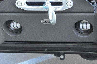 DV8 Offroad 07-18 Jeep Wrangler JK 4in 30W LED Replacement Fog Lights
