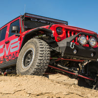 DV8 Offroad 07-18 Jeep Wrangler JK Front & Rear Flat Tube Fenders - Exterior Styling