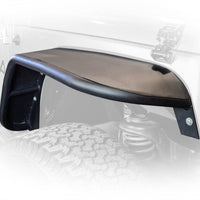 DV8 Offroad 07-18 Jeep Wrangler JK Front & Rear Flat Tube Fenders - Exterior Styling
