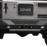 DV8 Offroad 07-18 Jeep Wrangler JK Full Length Rear Bumper w/ Lights - Bumpers Grilles & Guards