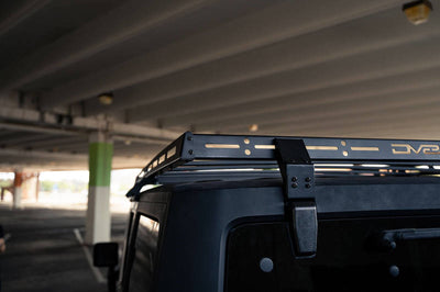 DV8 Offroad 07-18 Jeep Wrangler JK Full-Length Roof Rack - Roofs & Accessories