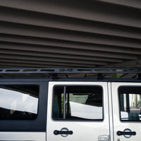 DV8 Offroad 07-18 Jeep Wrangler JK Full-Length Roof Rack - Roofs & Accessories
