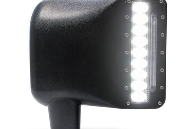 DV8 Offroad 07-18 Jeep Wrangler JK LED Mirror Housing w/ Turn Signal Option - Exterior Styling