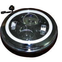 DV8 Offroad 07-18 Jeep Wrangler JK LED Projector Headlights - Lights