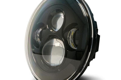DV8 Offroad 07-18 Jeep Wrangler JK LED Projector Headlights - Lights