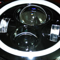 DV8 Offroad 07-18 Jeep Wrangler JK LED Projector Headlights - Lights