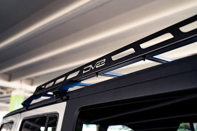 DV8 Offroad 07-18 Jeep Wrangler JK Short Roof Rack - Roofs & Accessories