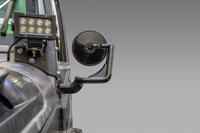 DV8 Offroad 07-18 Jeep Wrangler JK Tubular Trail Mirrors - Exterior Styling