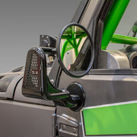 DV8 Offroad 07-18 Jeep Wrangler JK Tubular Trail Mirrors - Exterior Styling