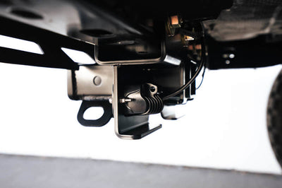 DV8 Offroad 07-21 Jeep Wrangler (JK/JL) Bolt-On Hitch w/ Lights - Winches & Hitches