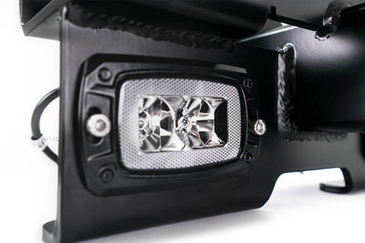 DV8 Offroad 07-21 Jeep Wrangler (JK/JL) Bolt-On Hitch w/ Lights - Winches & Hitches