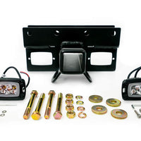 DV8 Offroad 07-21 Jeep Wrangler (JK/JL) Bolt-On Hitch w/ Lights - Winches & Hitches