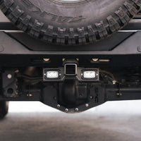 DV8 Offroad 07-21 Jeep Wrangler (JK/JL) Bolt-On Hitch w/ Lights - Winches & Hitches