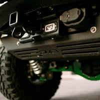DV8 Offroad 07-21 Jeep Wrangler (JK/JL) Bolt-On Hitch w/ Lights - Winches & Hitches
