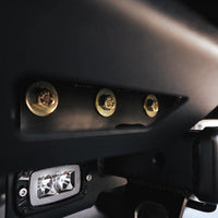 DV8 Offroad 07-21 Jeep Wrangler (JK/JL) Bolt-On Hitch w/ Lights - Winches & Hitches