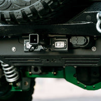 DV8 Offroad 07-21 Jeep Wrangler (JK/JL) Bolt-On Hitch w/ Lights - Winches & Hitches
