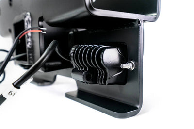 DV8 Offroad 07-21 Jeep Wrangler (JK/JL) Bolt-On Hitch w/ Lights - Winches & Hitches