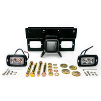 DV8 Offroad 07-21 Jeep Wrangler (JK/JL) Bolt-On Hitch w/ Lights - Winches & Hitches