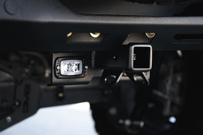 DV8 Offroad 07-21 Jeep Wrangler (JK/JL) Bolt-On Hitch w/ Lights - Winches & Hitches
