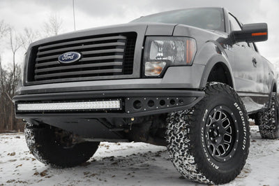 DV8 Offroad 09-14 Ford F-150 Baja Style Front Bumper - Bumpers Grilles & Guards