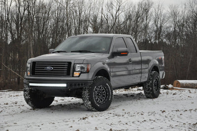 DV8 Offroad 09-14 Ford F-150 Baja Style Front Bumper - Bumpers Grilles & Guards