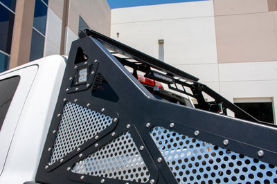 DV8 Offroad 10-18 Ram 2500/3500 Bolt On Chase Rack - Roofs & Roof Accessories